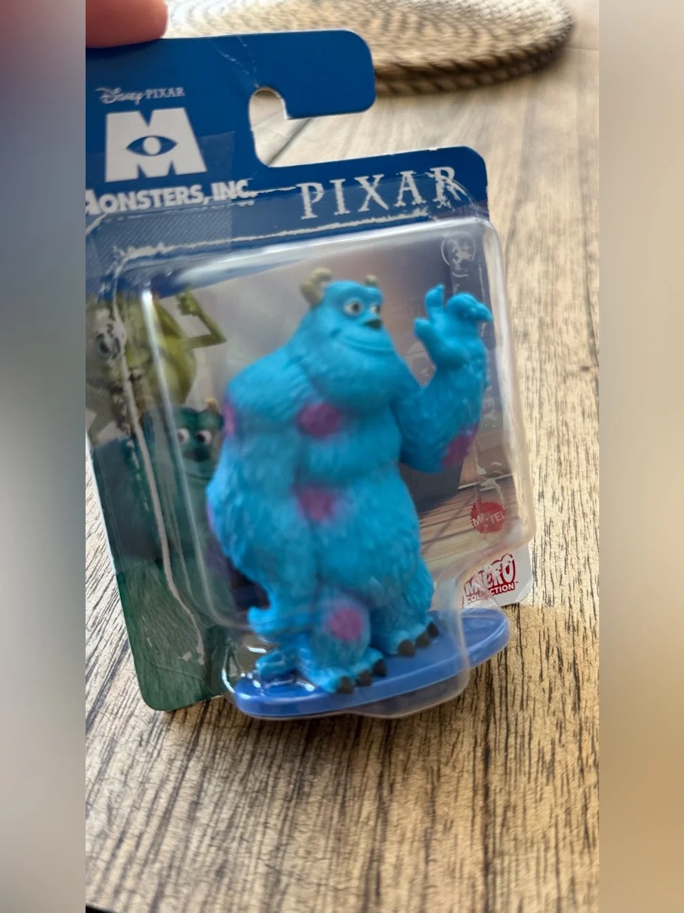 Mattel Sulley Figure - Blue and Purple perfect for Birthday cake